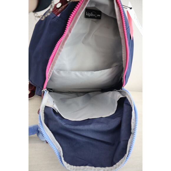Kipling KIA5L4-4IJ Women's Modern Navy 15" Laptop Seoul Backpack - Picture 8 of 13